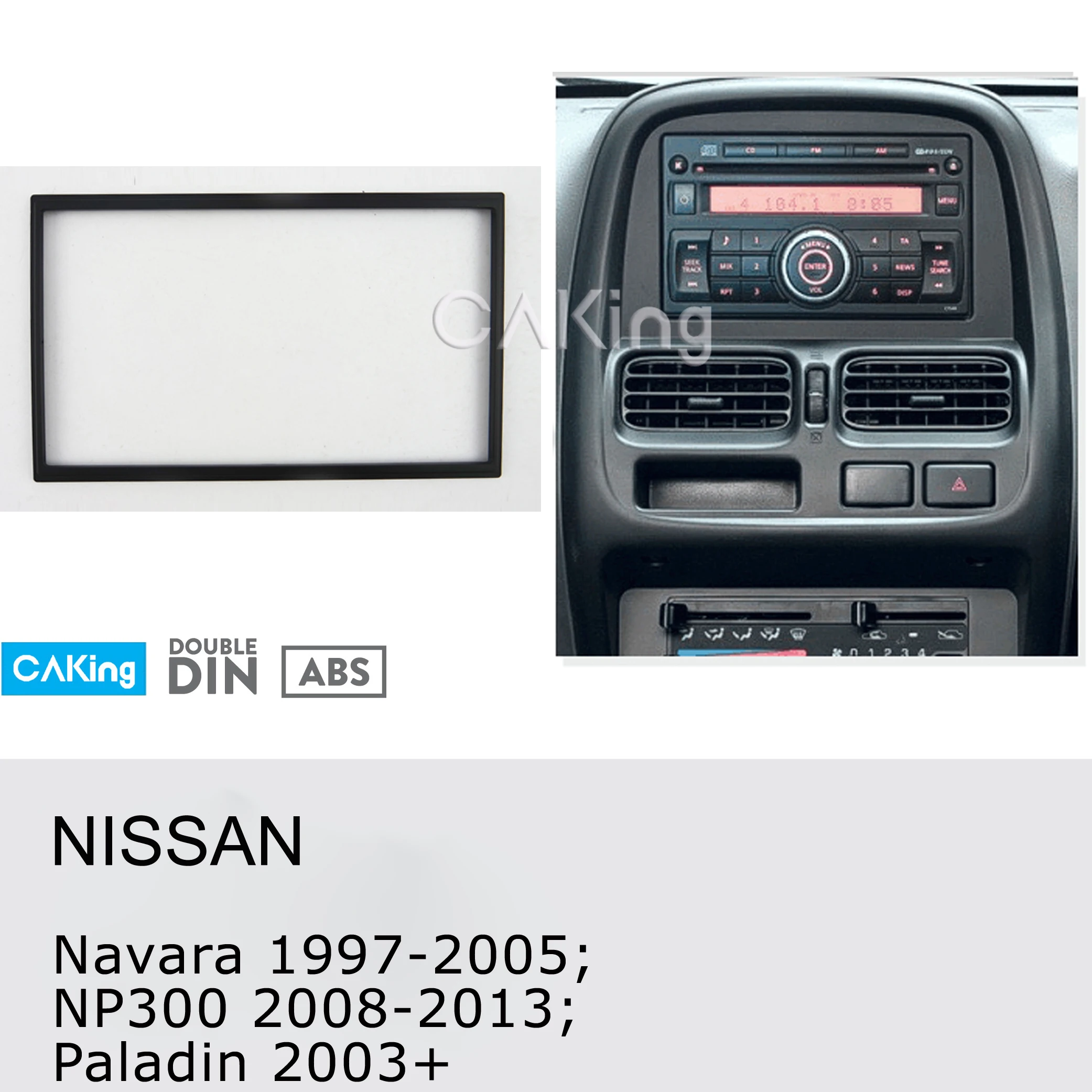 Автомобильная радиопанель Fascia Для 1997 2005 Nissan Navara 2008 2013 NP300 2003 + Paladin 2001 2004 Xterra