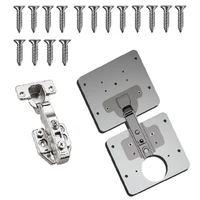 new hinge repair plate stainless steel hinge repair plate kit cabinet furniture mount tool table cabinet door hinge hardware