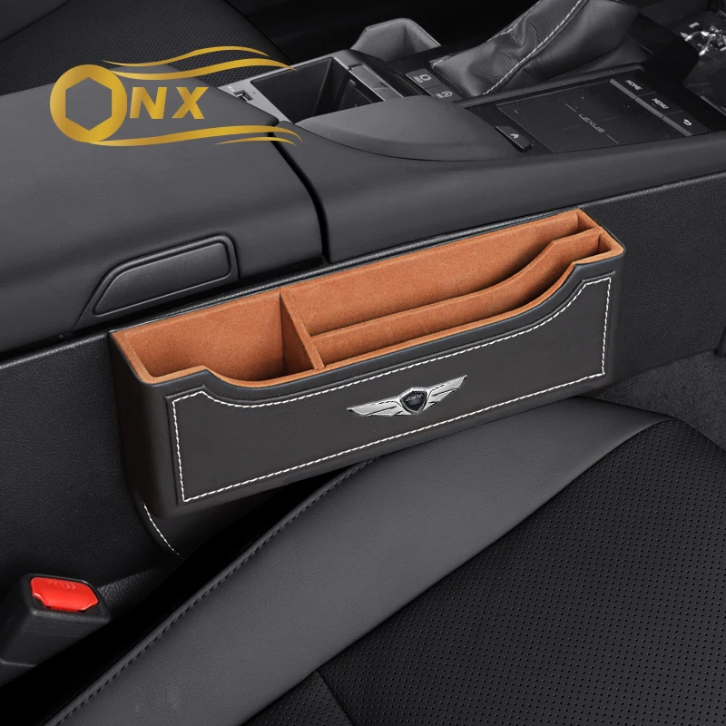 Автомобильный ящик для хранения на сиденье коробка украшение салона Hyundai Genesis