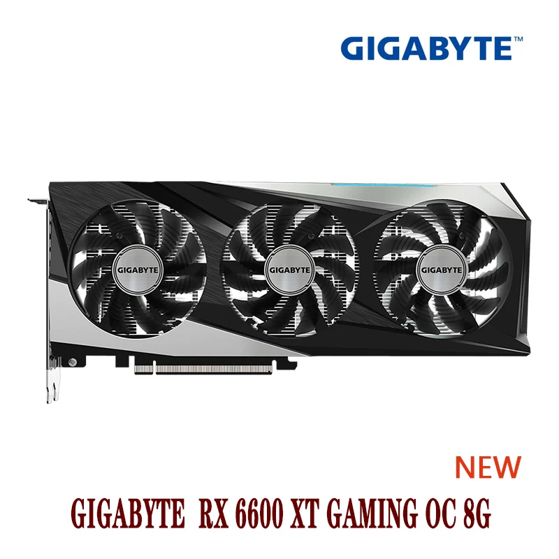 GIGABYTE Radeon™RX 6600 XT GAMING OC 8G GDDR6 128 бит 7nm 6600XT Новый |