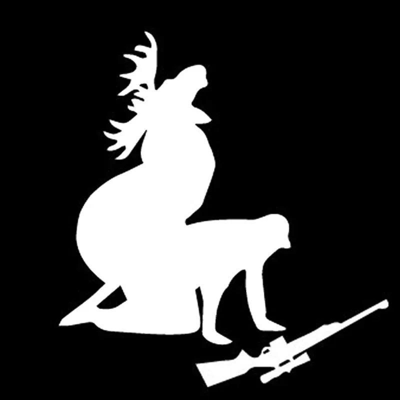 

Car Sticker Moose Hunter Personalized Car Sticker PVC High Quality Waterproof Sticker Funny Moose Hunter 13cm * 12cm