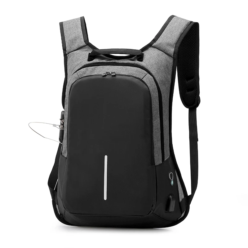 

2019 Newest Hot Anti-theft Men Women USB Charging Backpack Laptop Notebook Travel Bag Rucksack Business Travel Hiking School Bag