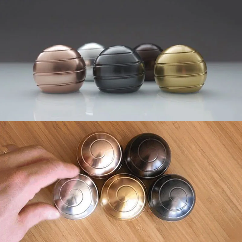 Вращающийся гироскоп кинетическая настольная игрушка с завораживающим