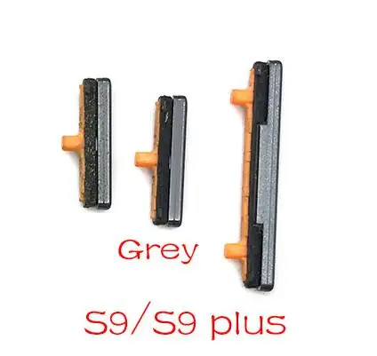 S9 S9 plus Grey Новая Боковая кнопка громкости+ кнопка включения/выключения питания для samsung Galaxy Note 8 S8 S9 S10 Plus запасные части - Цвет: S9 S9 plus Grey