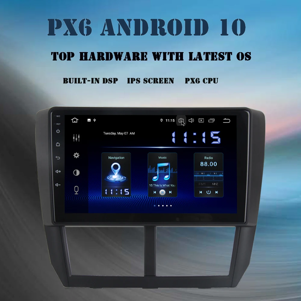 Dasaita 9 &quotAndroid 10 0 мультимедийный плеер для Subaru Forester 2008 2009 2010 2011 2012 головное