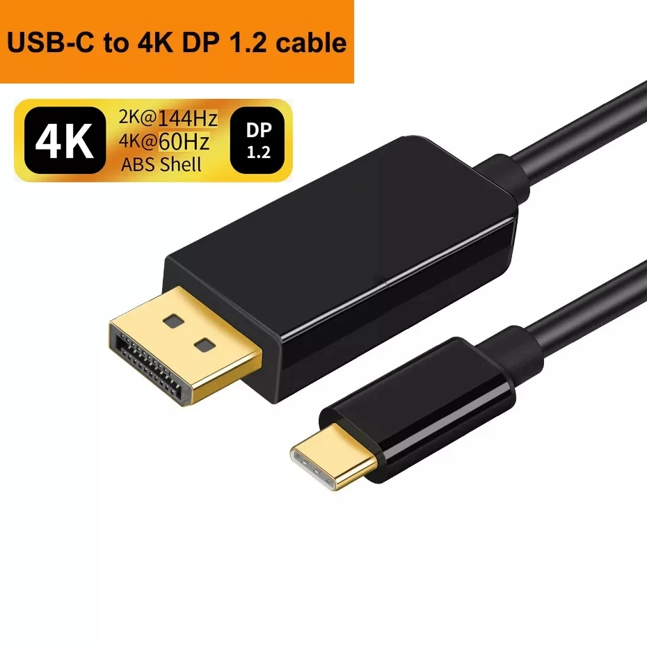 Кабель для дисплея 8K кабель адаптера Thunderbolt 3 / USB C к DP 1 4 @ 30 Гц MacBook Pro/Air iMac Galaxy S20/S10 |
