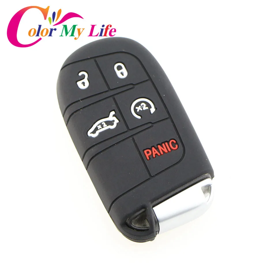 Цветной силиконовый смарт держатель для ключей My Life защитный чехол Jeep Renegade Compass