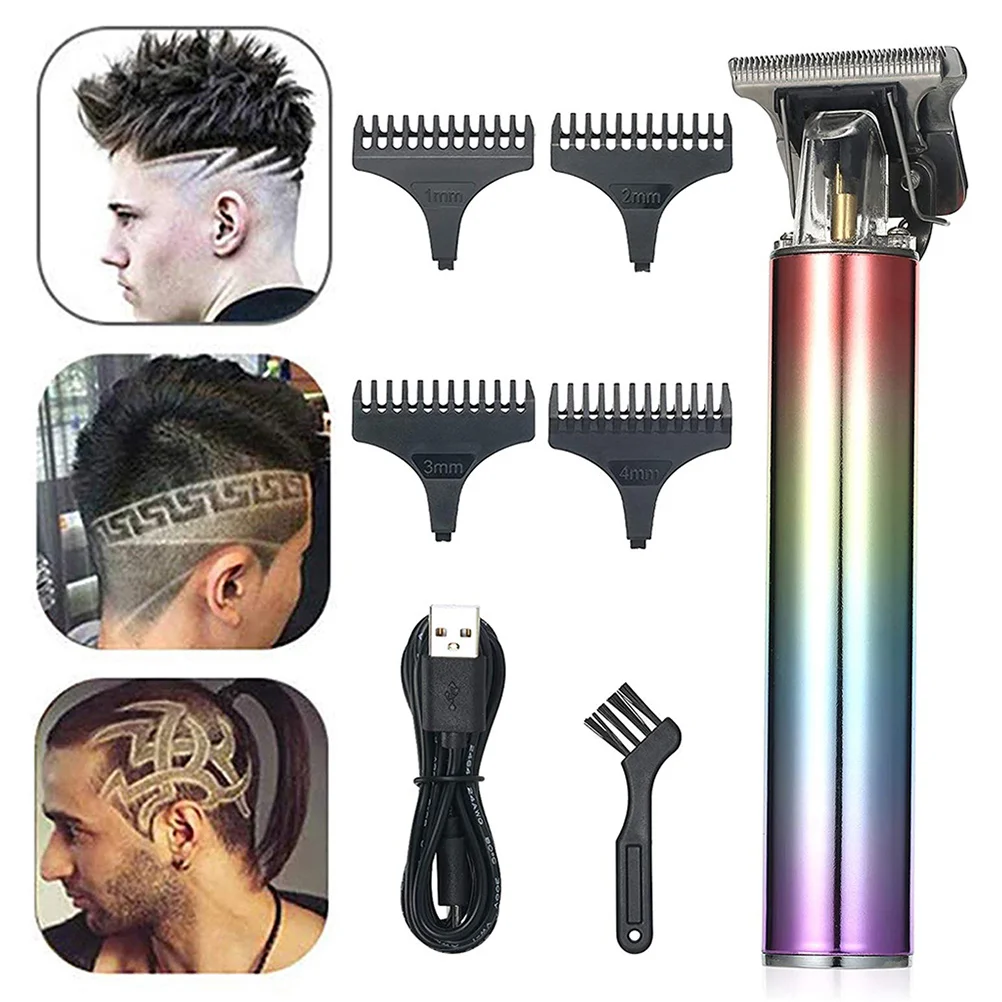 

1 Set USB Oil Head Hair Clipper Electrical Carving Hair Trimmer (USB Style)