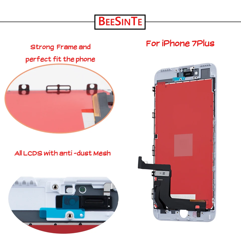 ЖК-дисплей AAA + для iPhone 6 6S 7 8 plus дисплей мобильный телефон ЖК-сенсорный экран