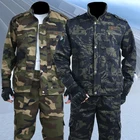 Весенне-осенняя камуфляжная рабочая одежда для улицы Мужская Рабочая одежда износостойкий комплект страхования труда