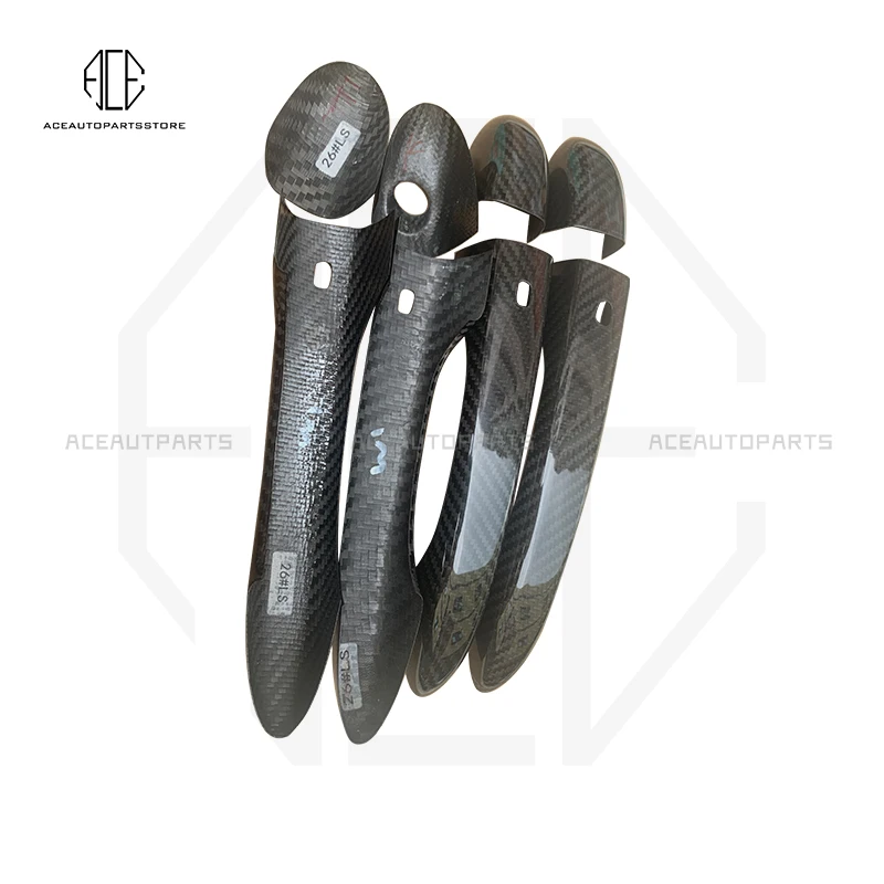 Чехол из натурального углеродного волокна для ручки двери автомобиля Maserati