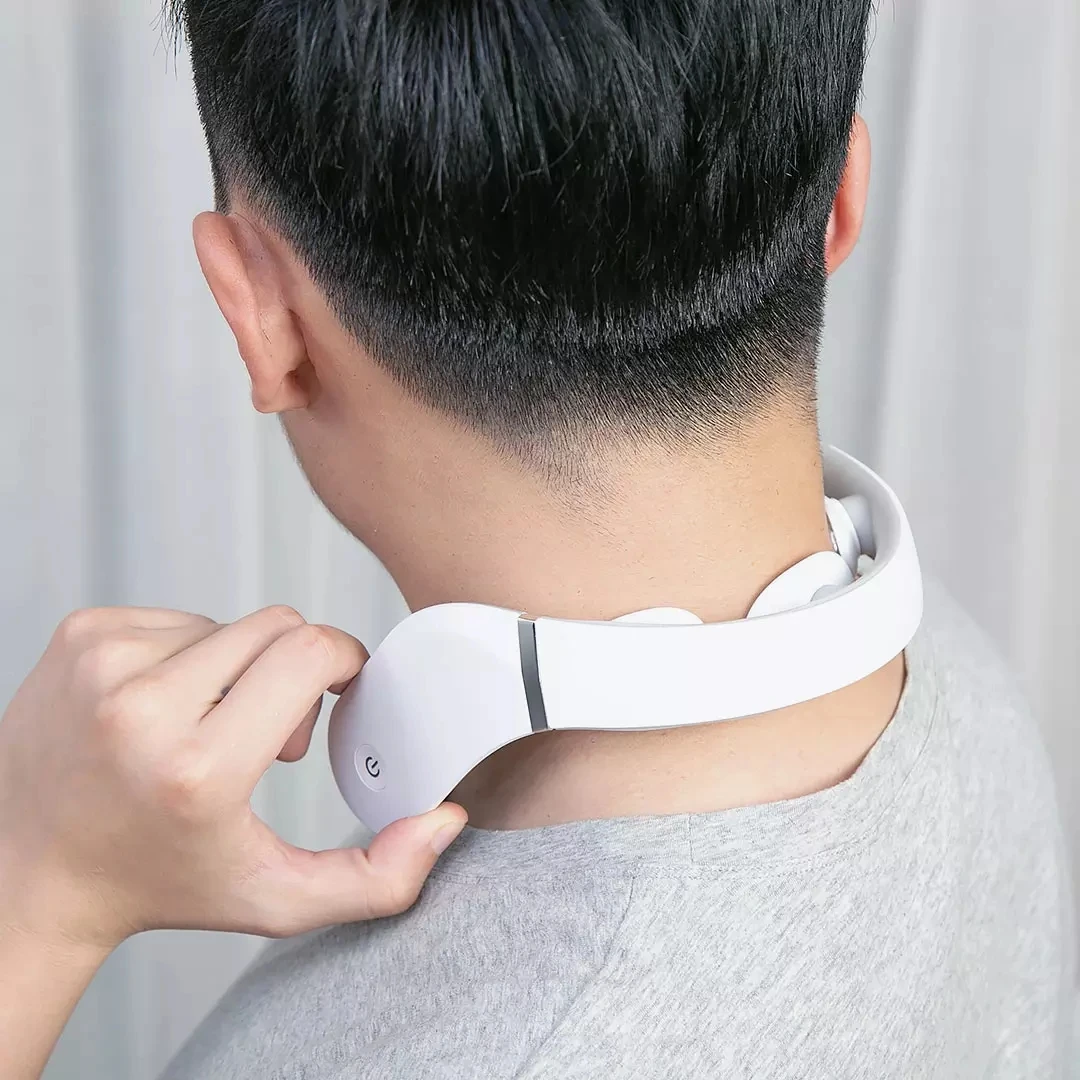 Xiaomi Jeeback белый массажер для шеи Защита G2 TENS Pulse двойной эффект горячий компресс