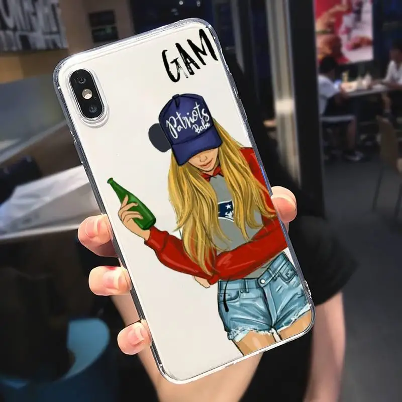 

Girl friends Bff Best Forever Phone Case Transparent soft For iphone 5 6 7 8 11 12 s c se plus mini x xs xr pro max cover
