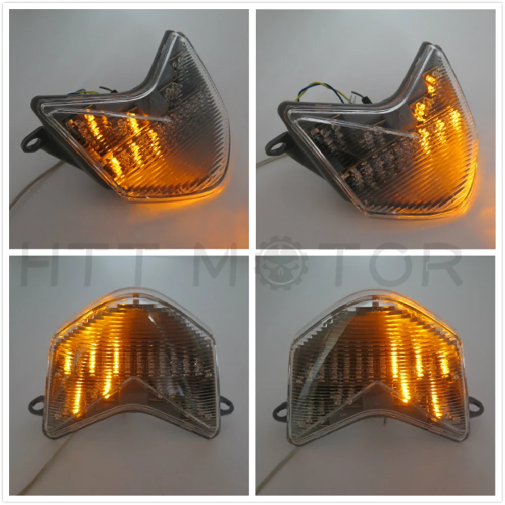 Aftermarket Бесплатная доставка мотоцикл части ясно задний фонарь для Kawasaki Ninja ZX-6R ZX636