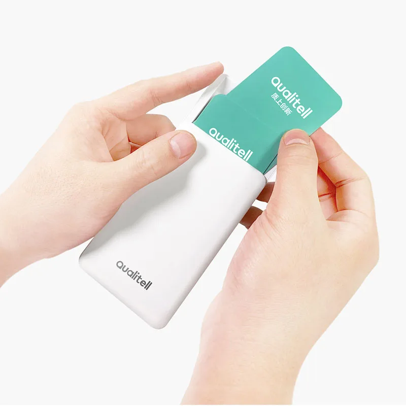 Тонкий Простой чехол для визитных карточек в деловом стиле|Аксессуры техники по