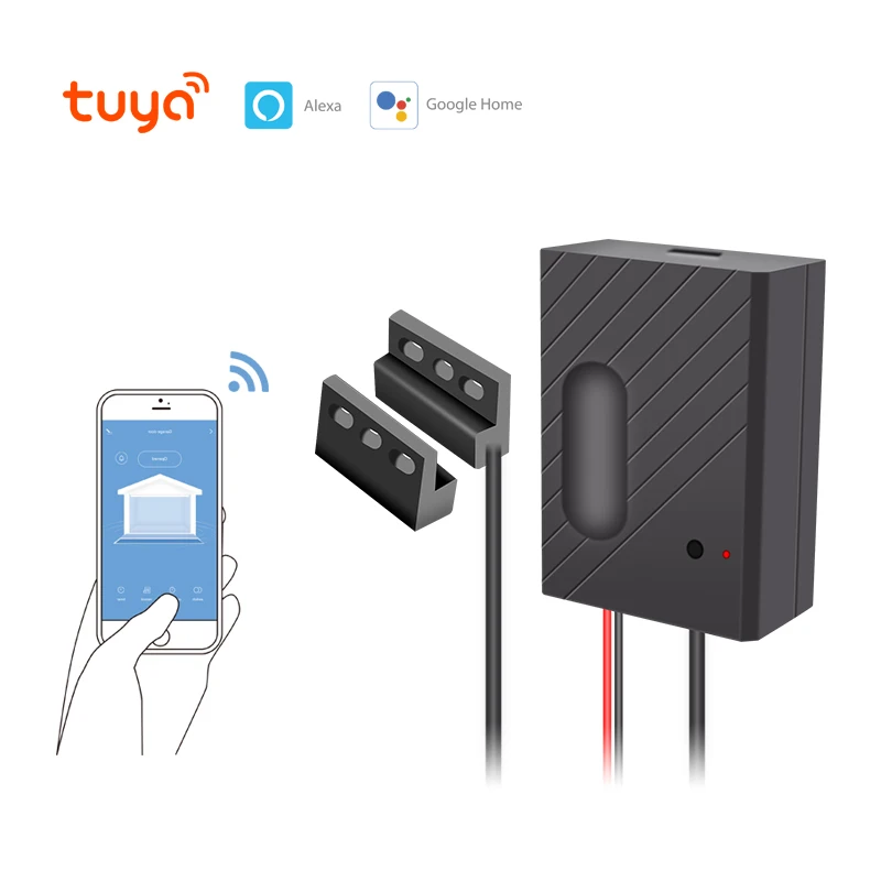 Smart Tuya WiFi автоматическая открывалка для гаражных ворот мобильное приложение Alexa