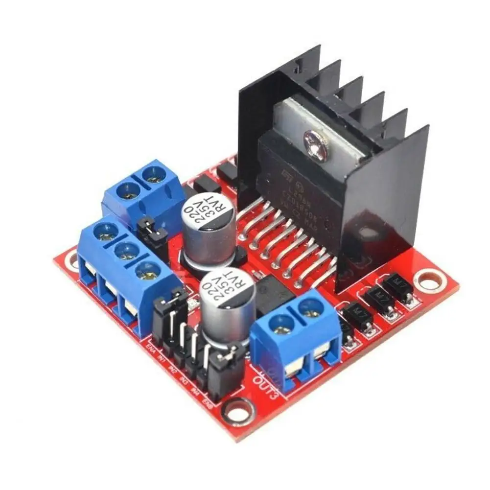Смарт Электроника L298N шаговый двигатель постоянного тока Защитная Плата