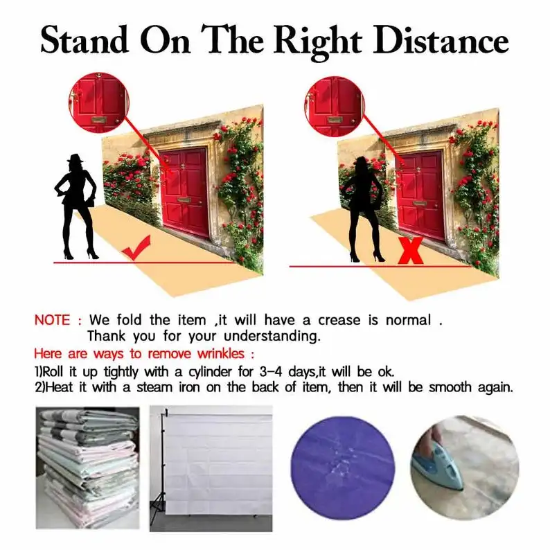 

Daylight Park Bricks Wall Route 66 Road Pattern Custom Photography Photo Studio Background Backdrops Photocall Photophone