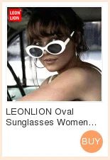 LEONLION новые женские винтажные красные солнцезащитные очки Cateye брендовые дизайнерские солнцезащитные очки в ретро-стиле женские очки для очков