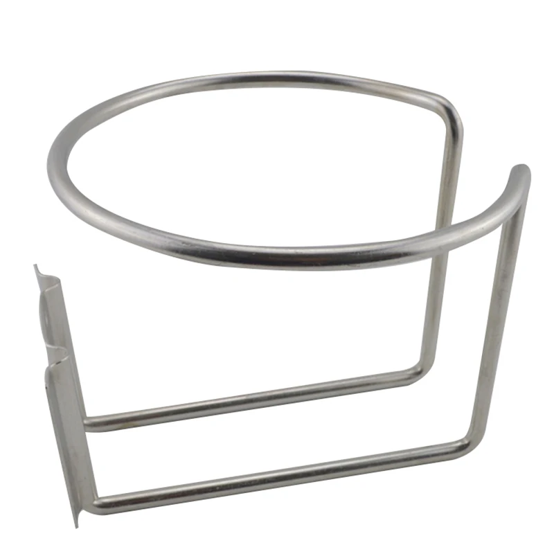 

2Pcs Stainless Steel Car Boat Ring Cup Drink Holder Bottle Stand for Marine Yacht Truck RV Camper