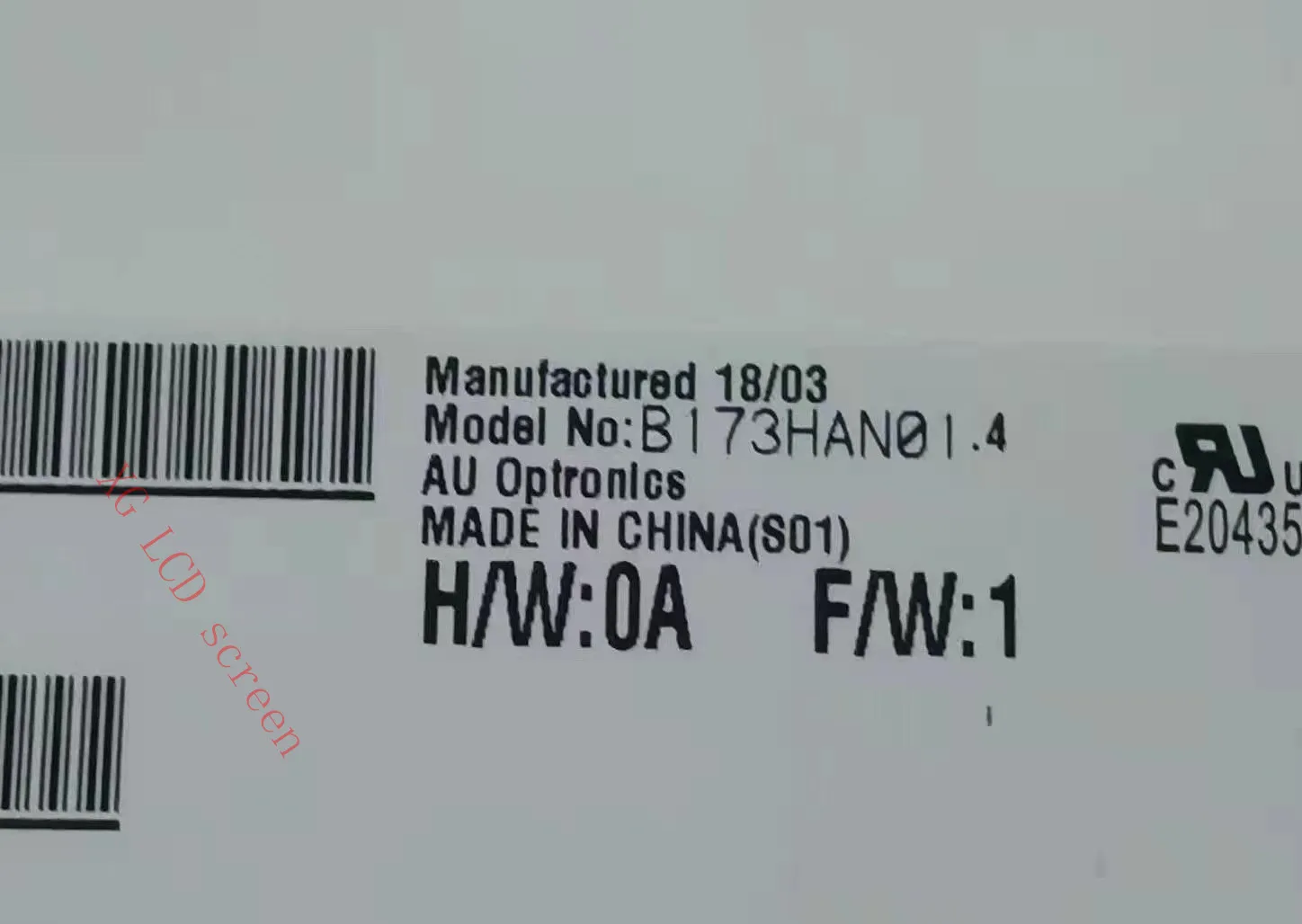 Оригинальный экран 17 3 дюйма B173HAN01.4 B173HAN01.6 B173HAN01.2 B173HAN01.1 120 Гц 40-контактный