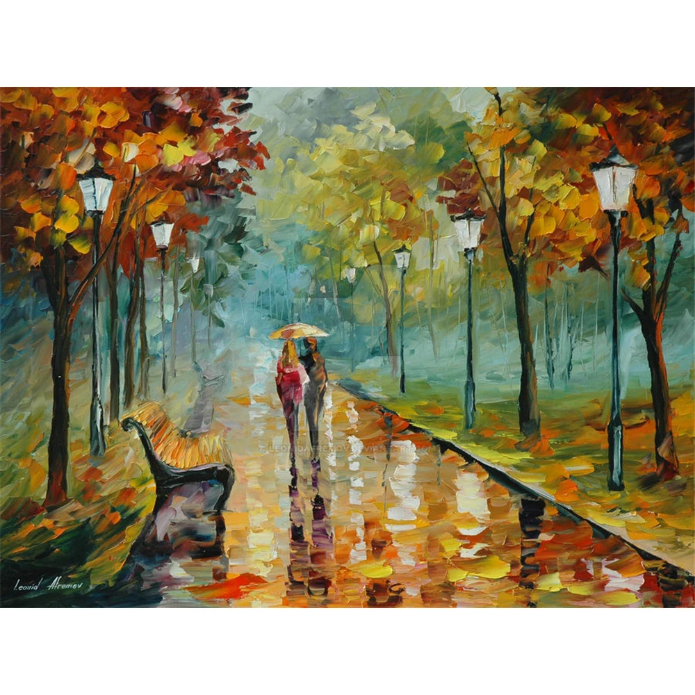 

Набор для алмазной вышивки «осенние листья»