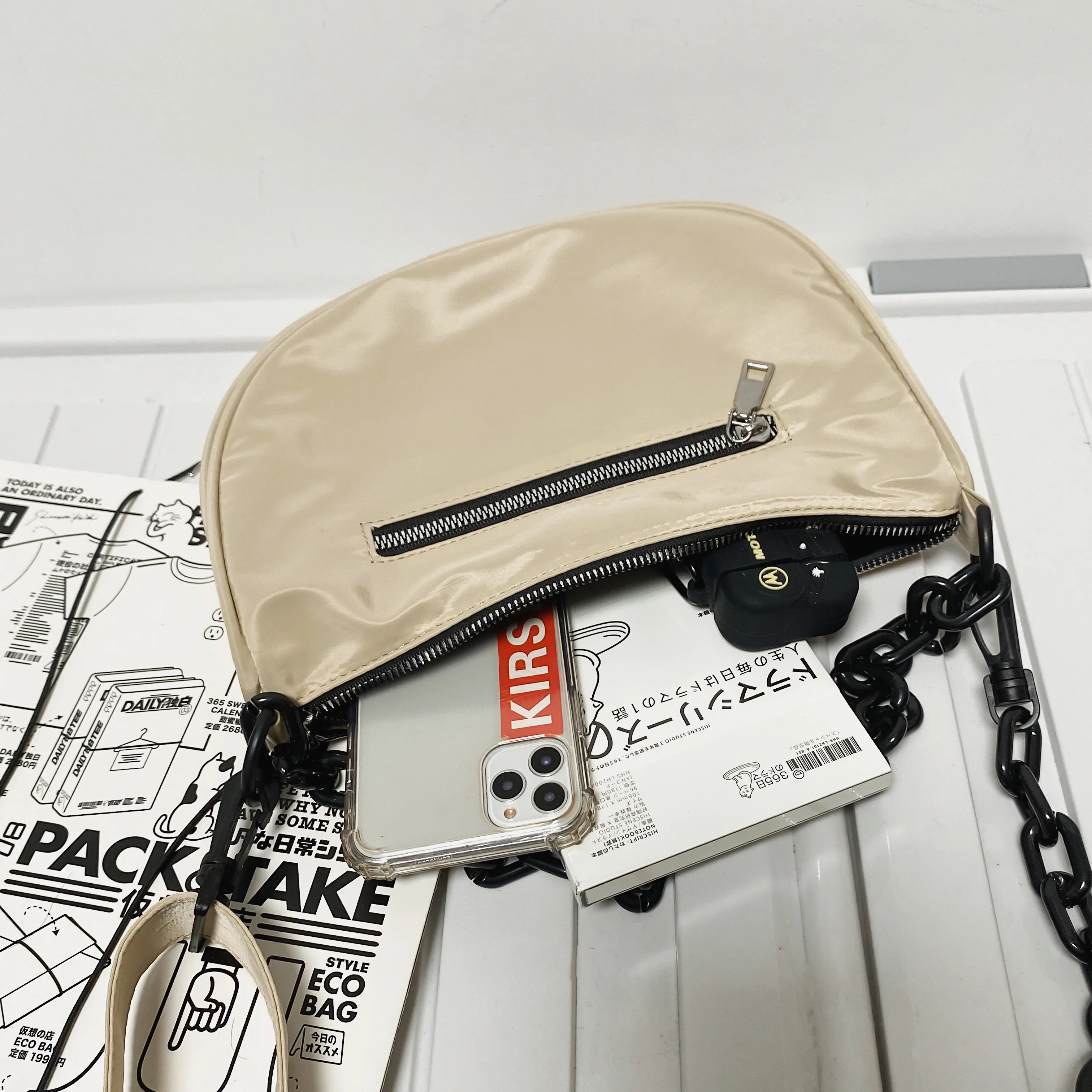 

2021Summer New Women's Bag Fashion Designer Women Handbags High Quality Female Shoulder Bags Girls Nylon Messenger Bag