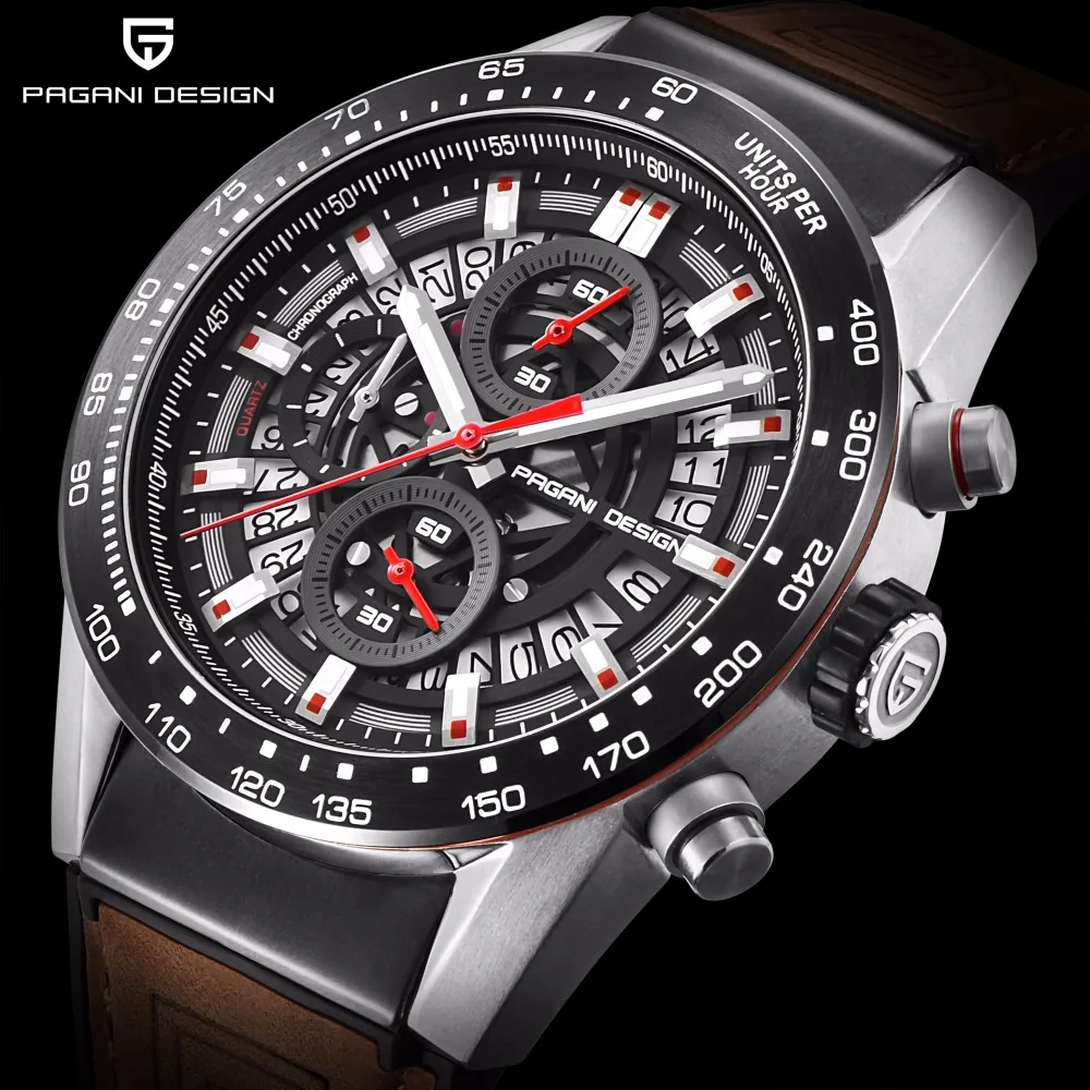 

PAGANI DESIGN Original 2021 New Luxury Quartz Watch Men Waterproof Wristwatch Men Clock Chronograph Watch For Men Reloj Hombre