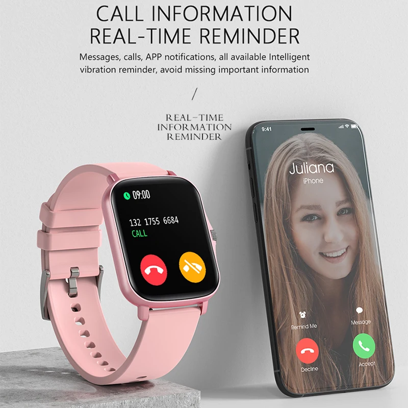 Y20 Smart Watch Men Women Full Touch Screen Smartwatch IPX7 Waterproof Blood Pressure Heart Rate Fitness Tracker Sport NEW | Электроника