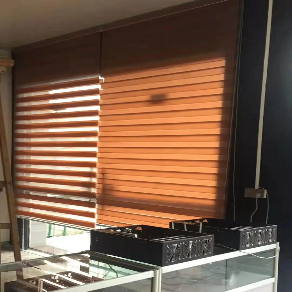 Водонепроницаемые полосатые жалюзи занавески рулонные разных размеров для дома