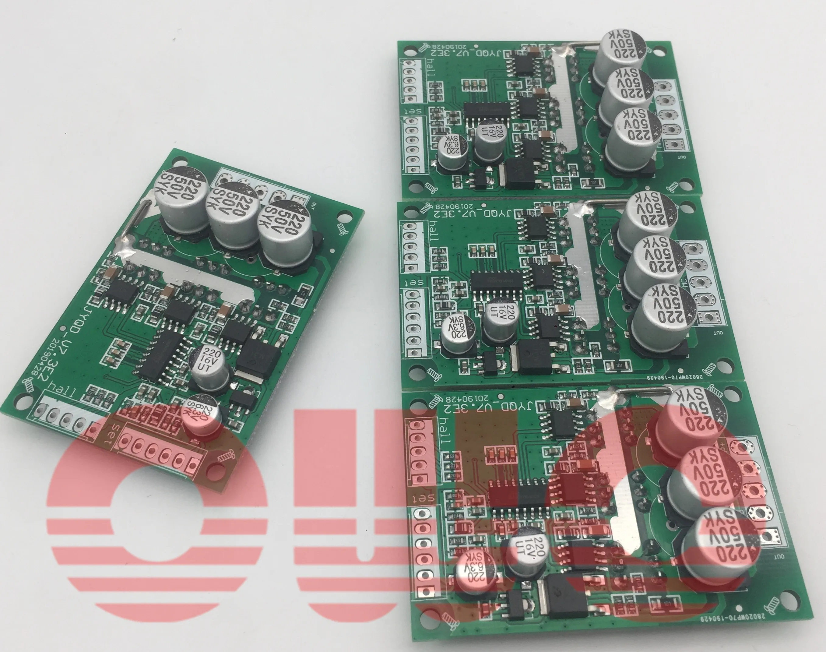 4 шт. 12 36VDC оригинальный JUYI Tech JYQD V7.3E2 bldc мотор Драйвер доска для датчика Холла