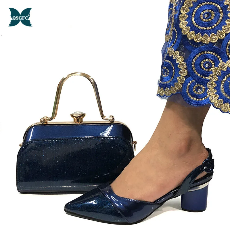 Комплект из обуви и сумки новейшего итальянского дизайна комплект в африканском