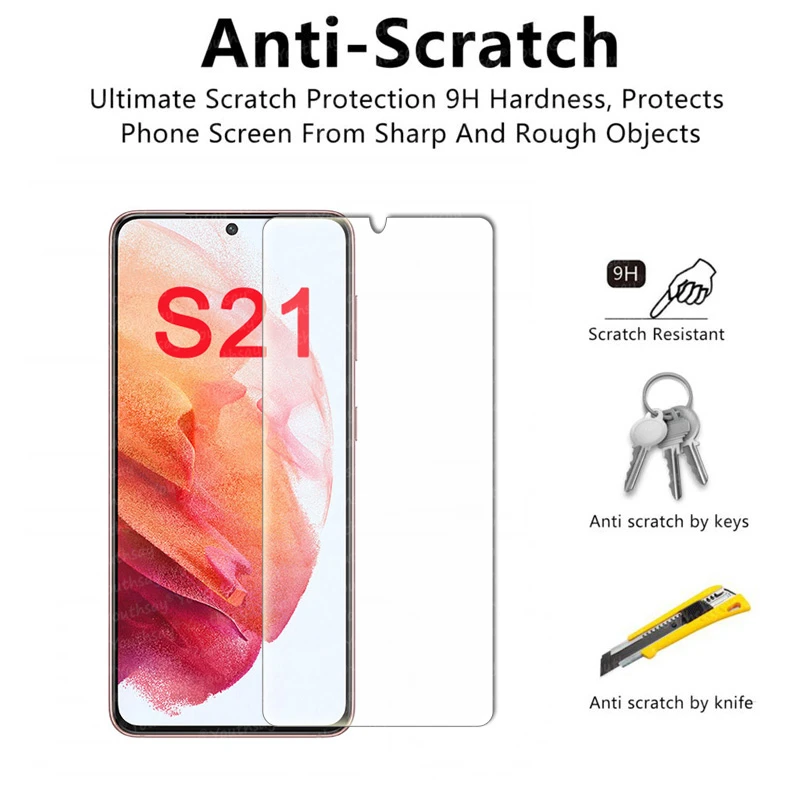 

Для Samsung Galaxy S21 стекло для Samsung S21 FE стекло для телефона Защитная пленка для Galaxy S21 Plus S20 FE закаленное стекло