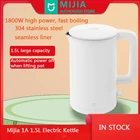 Оригинальный электрический чайник XiaoMi Mijia Mi 1 а 1800 л, чайник из нержавеющей стали с функцией быстрого горячего закипания, Вт, умный чайник с контролем температуры