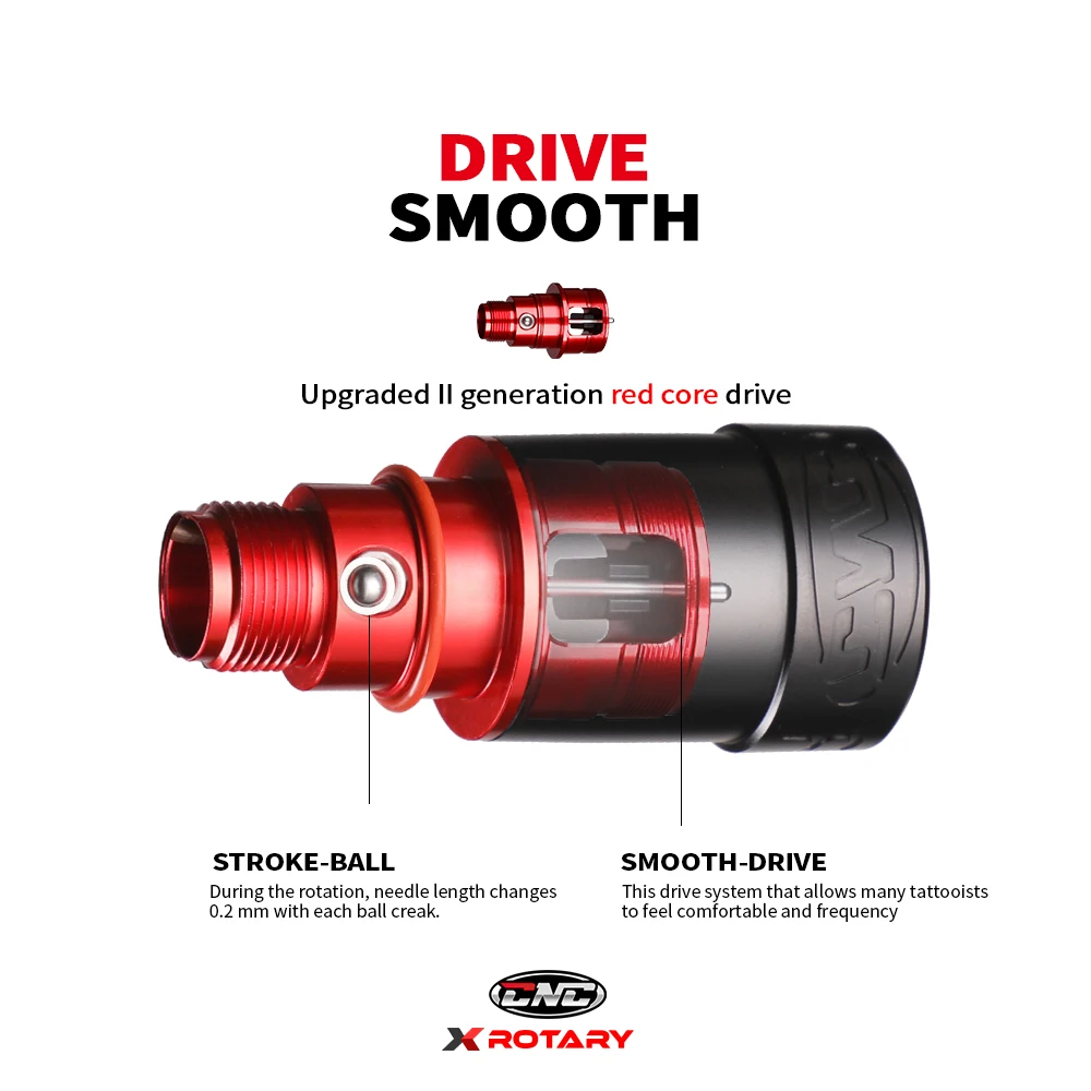 Мощная гибридная вращающаяся машинка для татуировок с разъемом RCA шнур