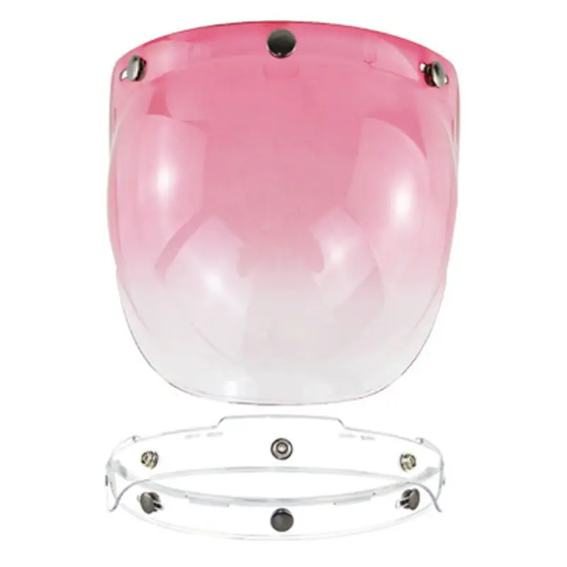 

Motorcycle Windshield for Vintage Helmet Helmet Jet Style Helmet Bubble Shield