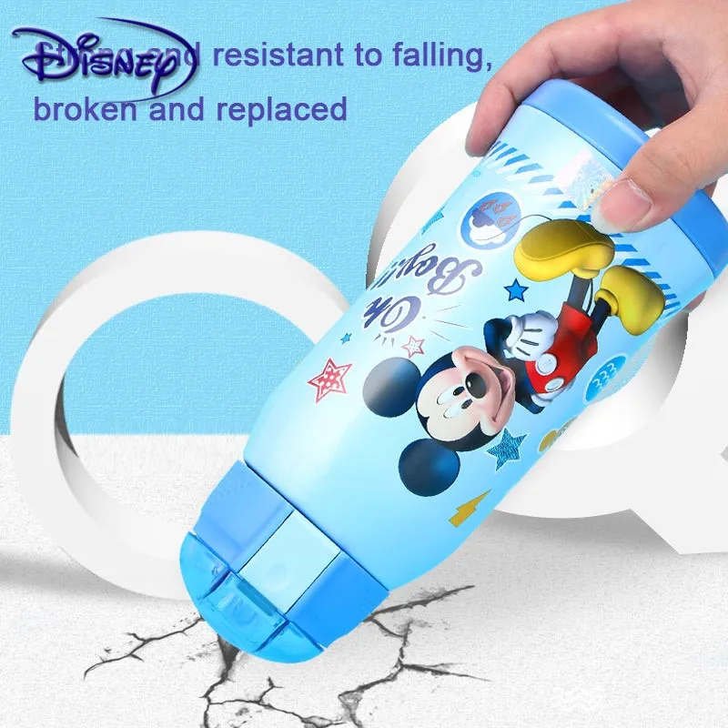 Disney 600ML Children's Ice Romance Mug Aisha Princess Stainless Steel Insulation Kettle Anna Cup with Straw | Мать и ребенок