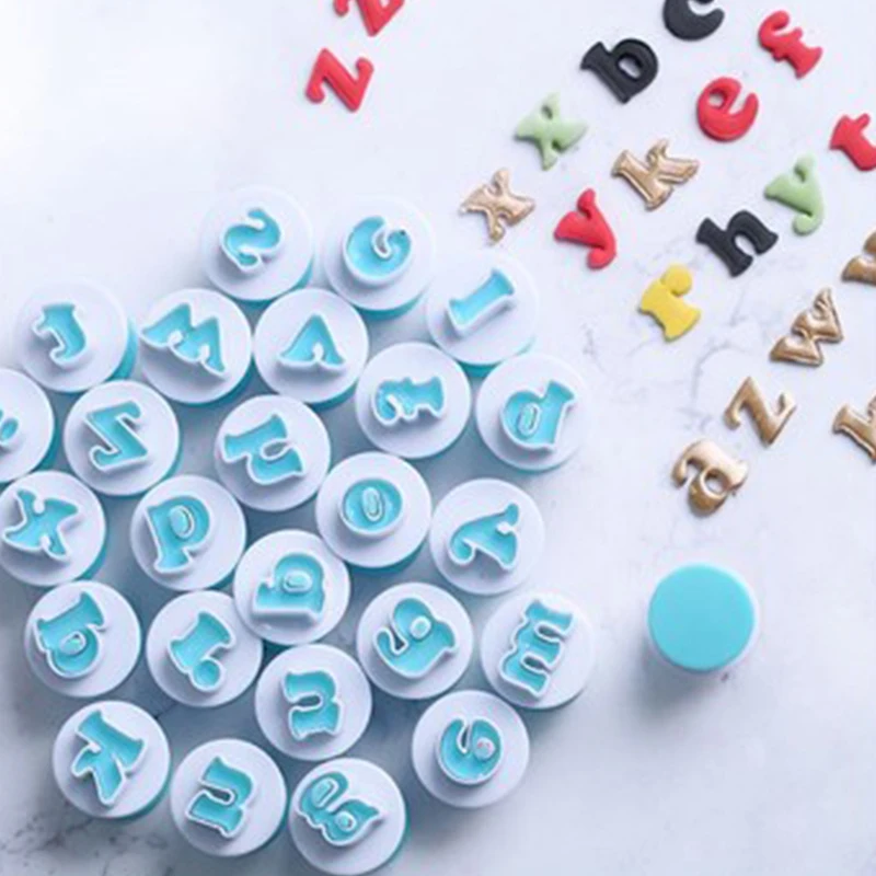 Формы для печати тортов YOMDID набор форм выпечки с цифрами алфавита форма печенья