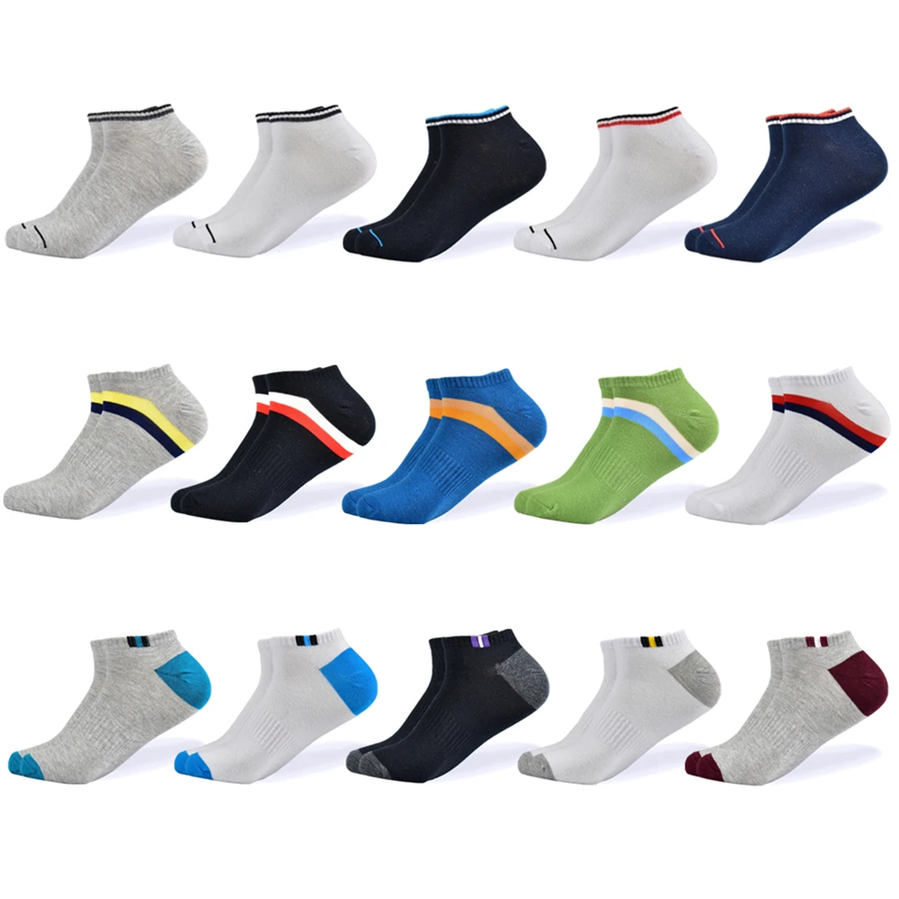 2020 мужские носки новейший дизайн башмачки короткие летние дышащие Большие