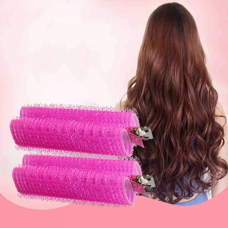 Korean Version Curling Curls Inner Buckle Pear Flower Hair Tools Professional Irons Self-adhesive Automatic Curler | Красота и