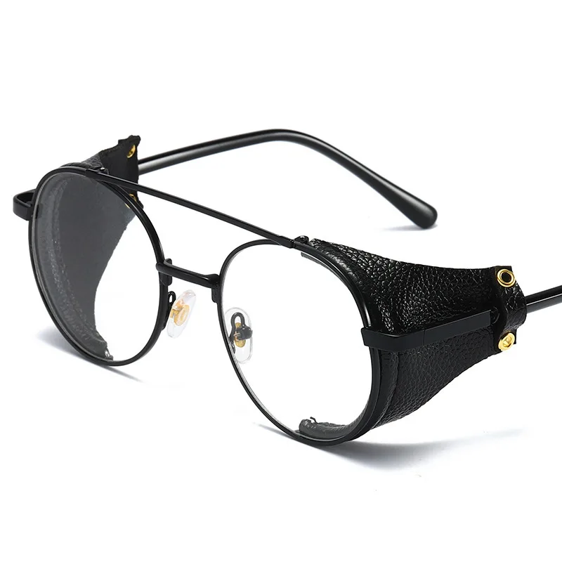 

2020 New Fashion Steampunk Sunglasses Brand Design Metal Round Sun Glasses Men Women Vintage Punk Eyewear Classic Shades Oculos