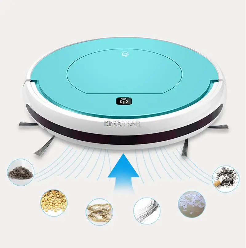Умный бытовой Автоматический робот-пылесос для подметания пола и всасывания 3 в 1