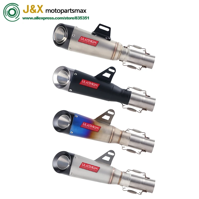 

Motorcycle Full system Exhaust Muffler Escape Slip On For Yamaha R6 YZF-R6 2006-2014 Middle Link Pipe With DB-KILLER