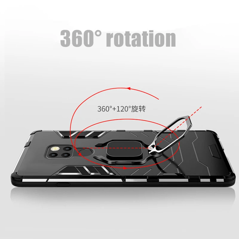 

ShockProof Case For Huawei Huawei Mate 20 Lite Cases Armor Magnetic Fundas Huawei P30 P20 P40 40 30 Pro Plus Nova 5T X E Covers