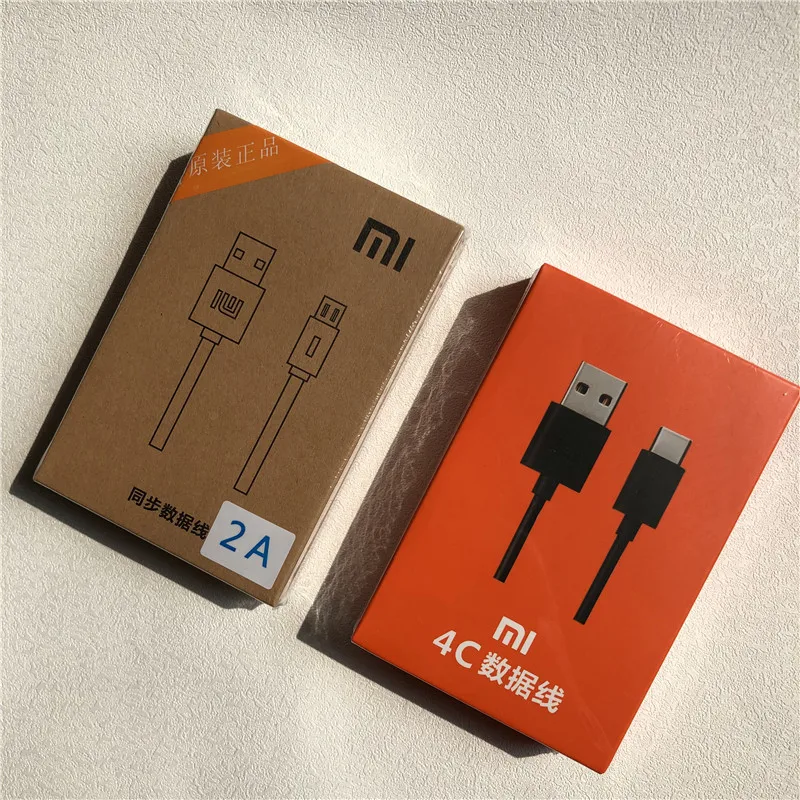 Micro USB для Xiaomi/type C 2A кабель быстрого зарядного устройства 120 см для mi F1 A1 A2 6 8 9 SE Red mi K20 Pro Note 4 4X5 6 7 с коробкой