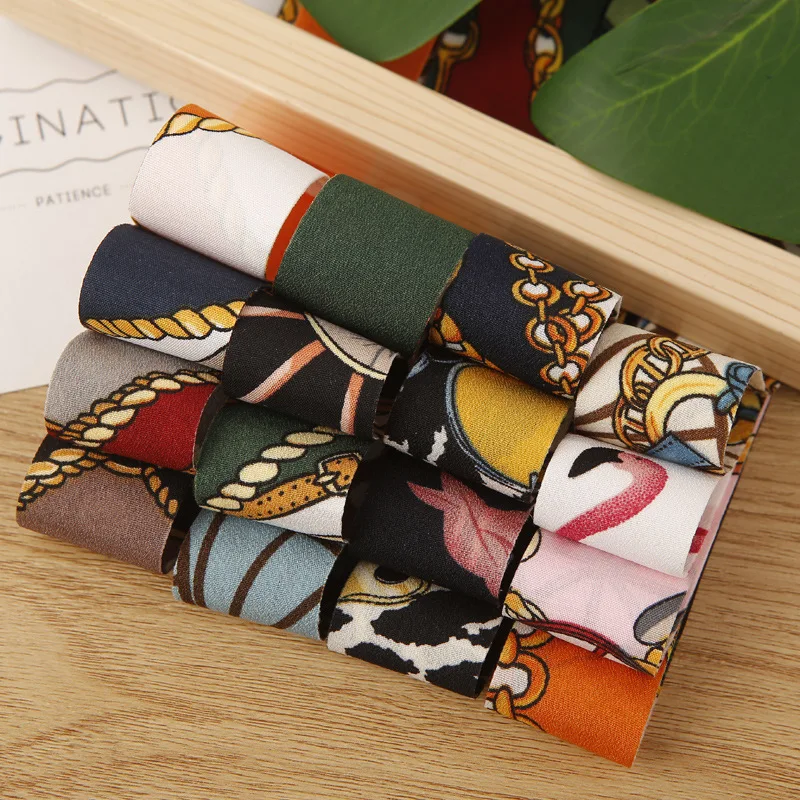 Лента из полиэстера и хлопка для галстука бабочки 50 ярдов/партия|Ленты шитья| |