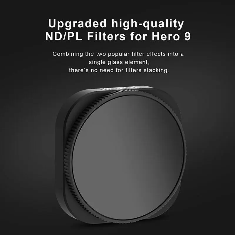 

ND8 ND16 ND32 PL Sport Waterpoof Lens Polarizer Filter Filter Set For GoPro 9