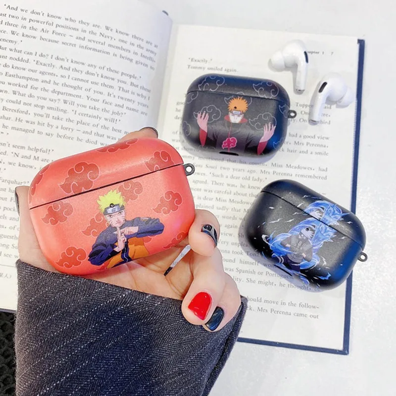 

1PCS Japan Anime Naruto Wireless Bluetooth Earphone Case For Apple Airpods3 Funny Cute Cartoon Headphone Cover Box