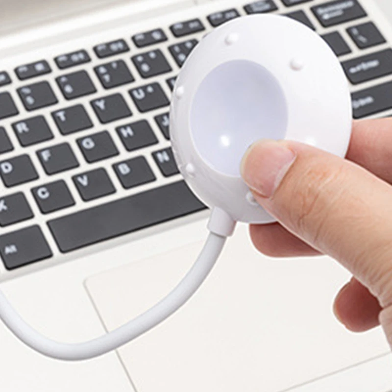 

USB Reading Lamp with Flexible Gooseneck On/Off Switch for Notebook Computer Keyboard Bedroom Office R9CB