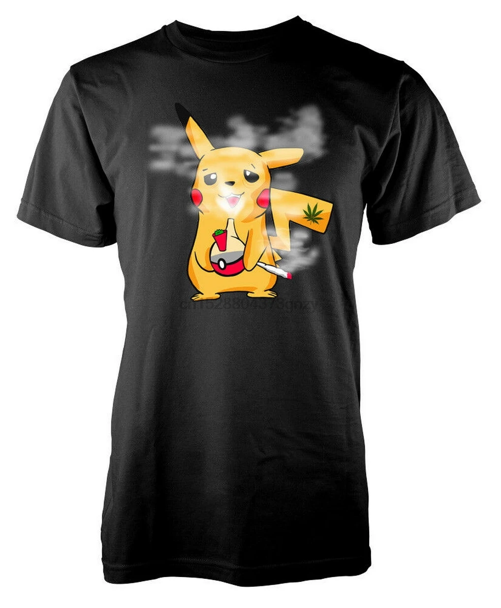 Smokemon Vape кальян для курения марихуаны Mashup футболка взрослых тонкая
